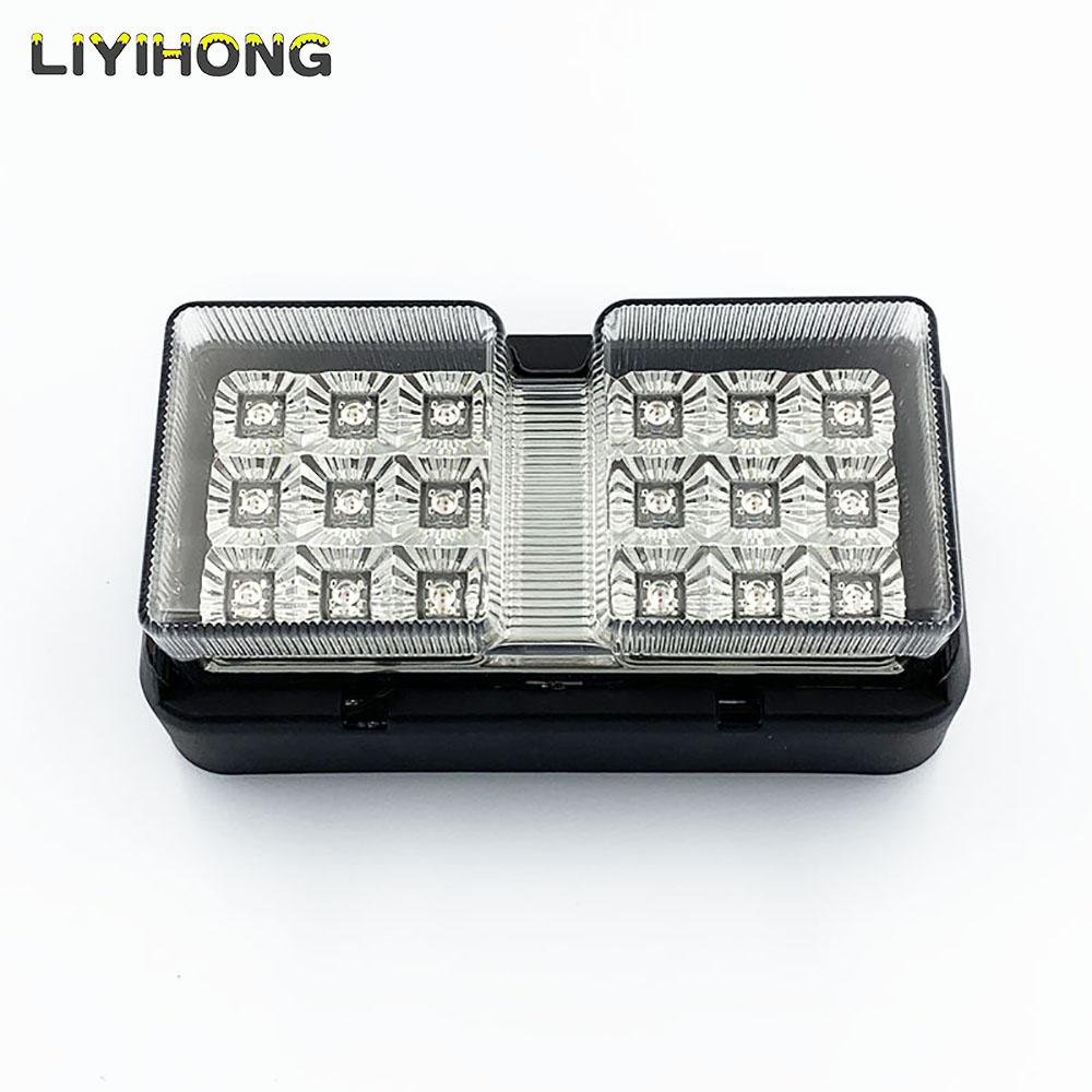 

Motorcycle Rear Tail Light Brake Turn Signals Integrated LED Light For Honda RC51 1999-2006 VTR SP1 SP2 2000-2005 чистий