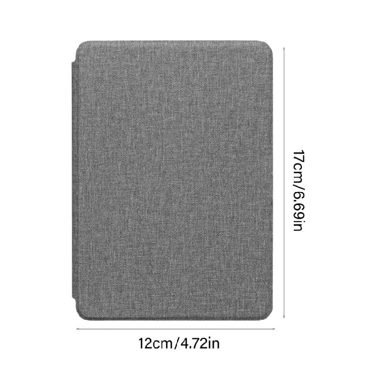 Color TPU Case Auto Sleep For Paper White 12th Gen 2024 7Inch With Fabric Texture And Easy Access
