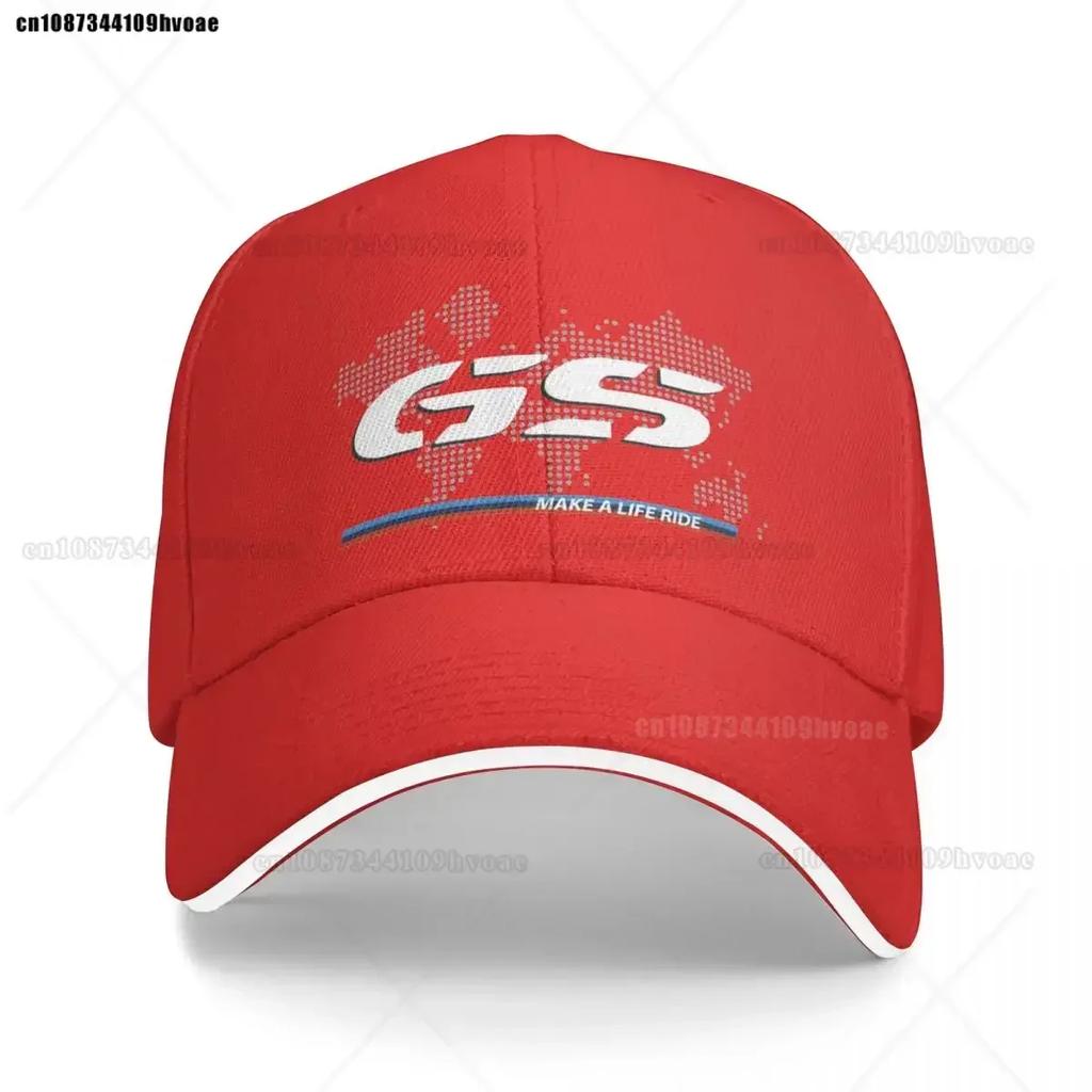 Motorcycle GS World Map Racing Baseball Cap Outfits Motocross Hat Motor Cross Enduro Race Trucker Hats Adjustable Fit