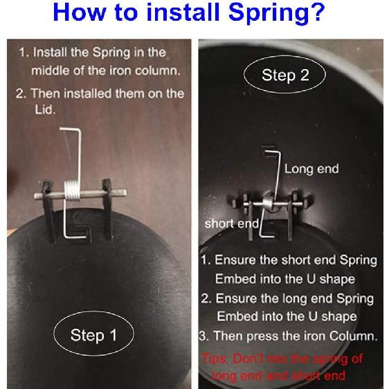 Automotive Cup Holder Trash Can, Mini Car Garbage Can Vehicle Rubbish B with Lid for Car Office Home Bedroom Desk (Grey)