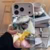 Monkey Sipping C-Caprisun Phone Case For iPhone 17,16,15,14,13,12,11,Pro,XS,Max,Plus,Mini,SE4,E White Matte Shockproof Cover