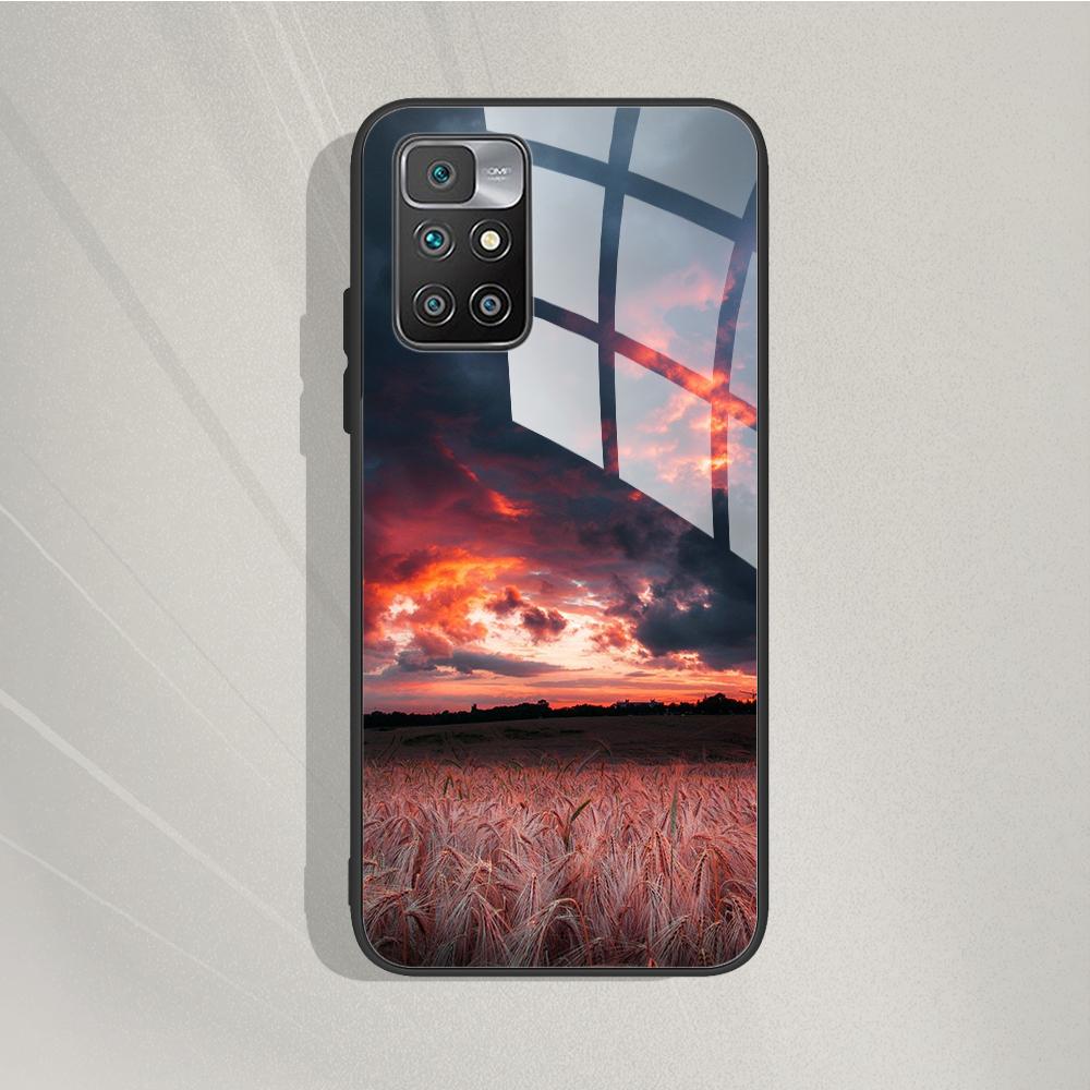 For Xiaomi Poco M4 Pro Case 5G Poco M4 Pro 4G Cool Tempered Glass Cover Phone Case For Poco X4 Pro 5G Bumper Protective Capa