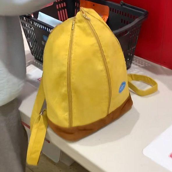 

Yellow Banana Cute Backpack 2026 New Versatile Schoolbag Student Backpack Casual Niche Travel Bag Outdoor Daily Backpack