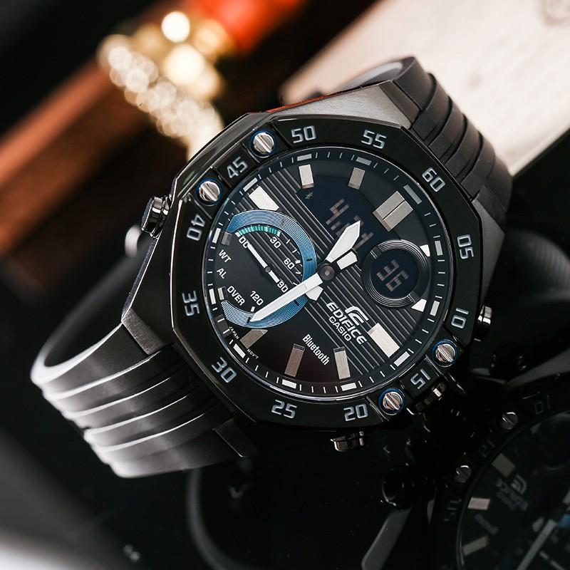 CASIO Men EDIFICE Blue Watch ECB-10YPB-1A ECB-10YPB-1A