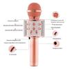 Bezdrátový Bluetooth mikrofon Handheld Karaoke Mic Audio Přenosný reproduktor Nahrávání hudby Mikrofony Domácí párty Venkovní párty