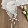 Retro Lace Triangular Headscarf Embroidered Lace Hair Band For Women Girls Trendy Triangle Short Skirt Half Skirt Butt Curtain