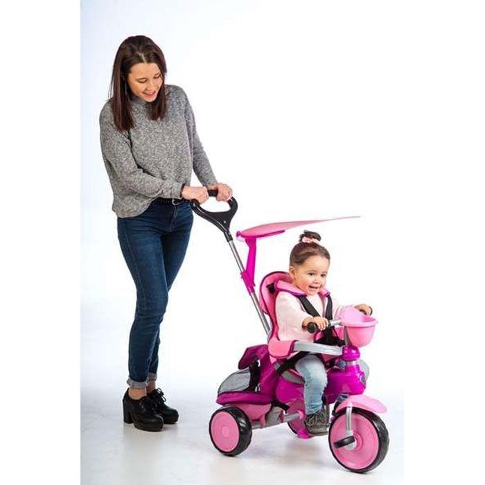 Tricycle - OCIOTRENDS - Ociotrends Rose - Rose - Dès 10 mois - Métal & polypropylène