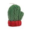 Christmas Decorations, Mini Woolen Glove-shaped Scented Candles, Souvenir Gifts, Scented Candles, Table Ornaments