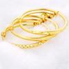 Korean Fashion Brass Gold -Plated Jewelry Smooth Starry Bell Children 'S Bracelet 