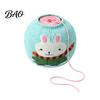 Portable Yarn Bag Ball Storage Sleeve, Cartoon Rabbit Design, Reusable Soft Fabric Handmade Craft Gift Crochet Thread Holder, Dust Proof Organizer for