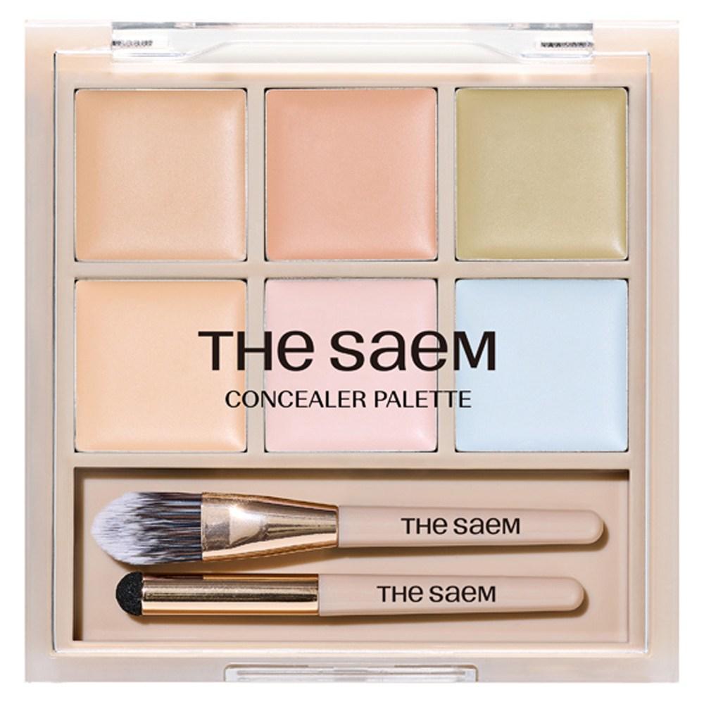 The Saem Cover Perfection Concealer Palette 6g, 1 pcs, 02 Cover & Light