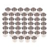 45 Pack Chrome Cup Drink Holder for Boat RV Truck Pontoon Trailer 68x55mm