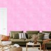 Powder Pink Stars Wallpaper, Powder Pink Background for Living Room and Bedroom 50x1000