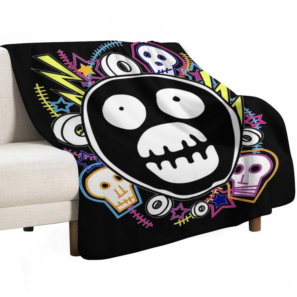 The Mighty Tee Throw Blanket Soft Comfort Blanket for Reading Watching TV