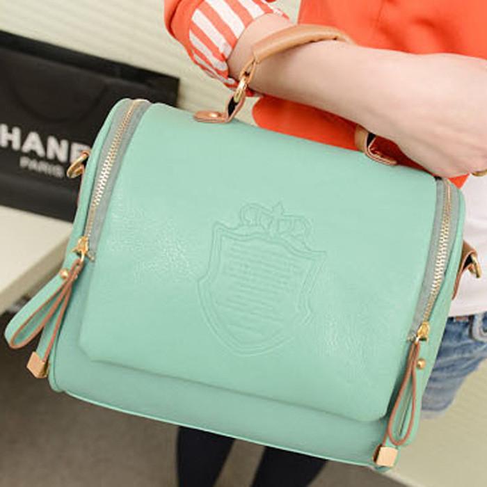 Elegant Lady Women Leather Shoulder Crossbody Bag Handbag For Everyday Style