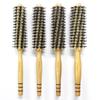 Boar Bristle Round Hairdressing Brush for Styling and Curling