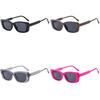 Geometric Square Sunglasses With Uv400 Protection For Outdoor Sports And Fashion Enthusiasts