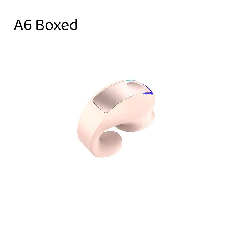 1 Set Bone Conduction 5.3 Wireless Bluetooth Headset Single Ear Clip-on Lightweight Headphone for Daily Use Gifts