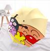 Kawaii Anpanman Cartoon Umbrella Portable Lightweight Travel Umbrella Anti-UV Sunshade Umbrella for Boys Girls