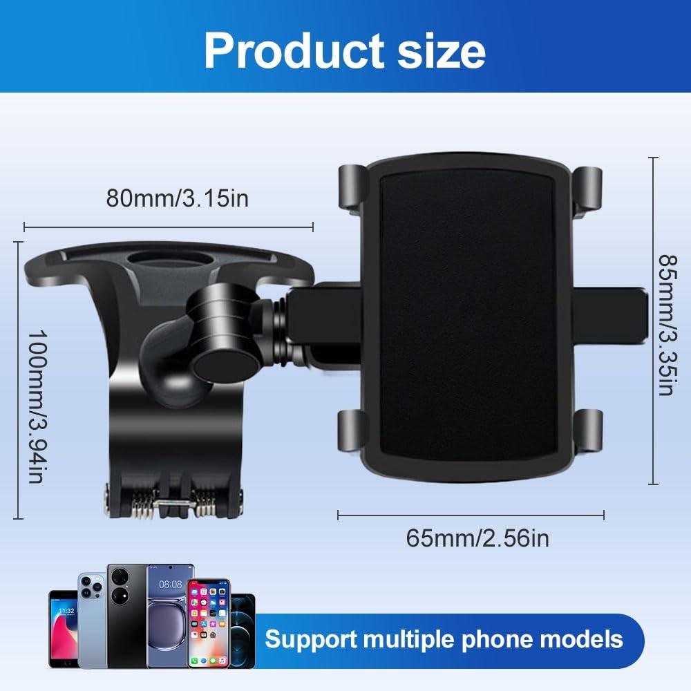 Magnetic Car Phone Holder Car Navigation Any Angle Bend And Rotate Wireless Charging