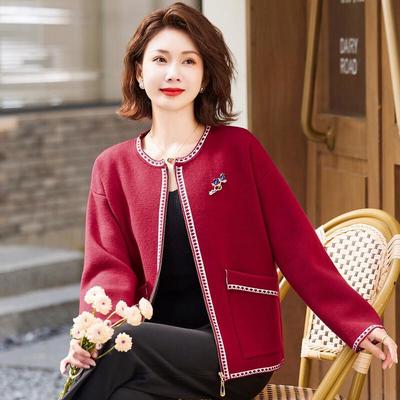 Gilet Tricot Festif pour Femme Baolianduo