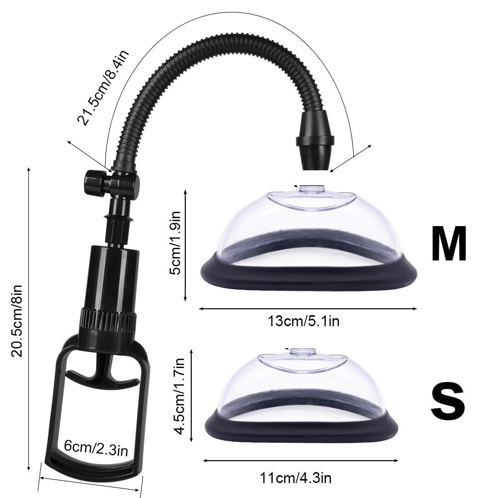 Nipple Stimulator Enlarge Vacuum Pump Breast Massage Pussy Pump Vagina Clitoris Sucker Women's Accessories Sex Toys For Women 18