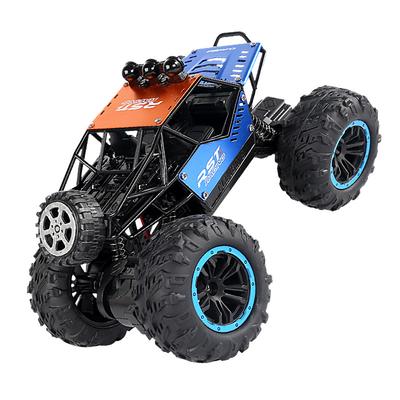 Carro de Controle Remoto Lh-C021 Veículo Off-Road Carro de Escalada de Liga Menino Com Luzes Modelo de Carro de Brinquedo Rc