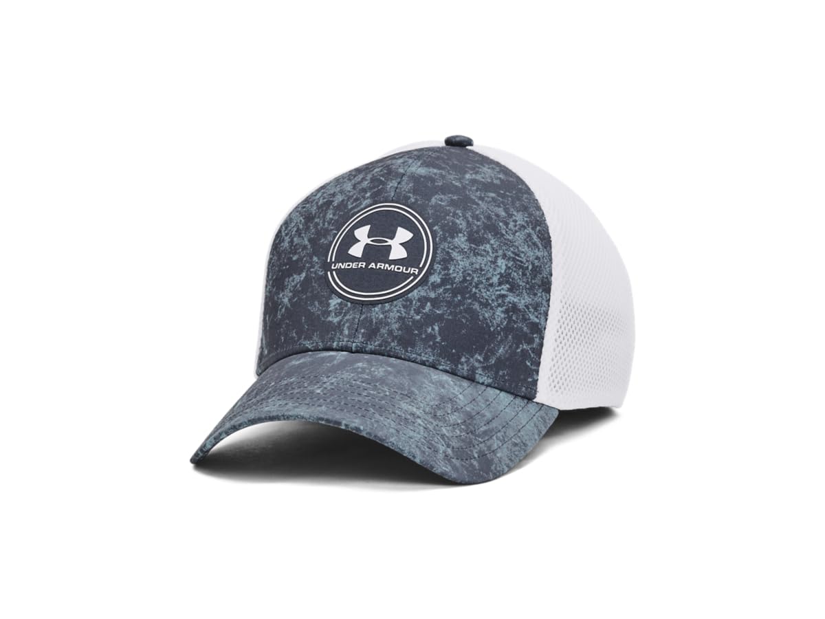 

UA Isochil Driver Mesh Cap Downpour Серый Белый LGXL [Under Armor] / /