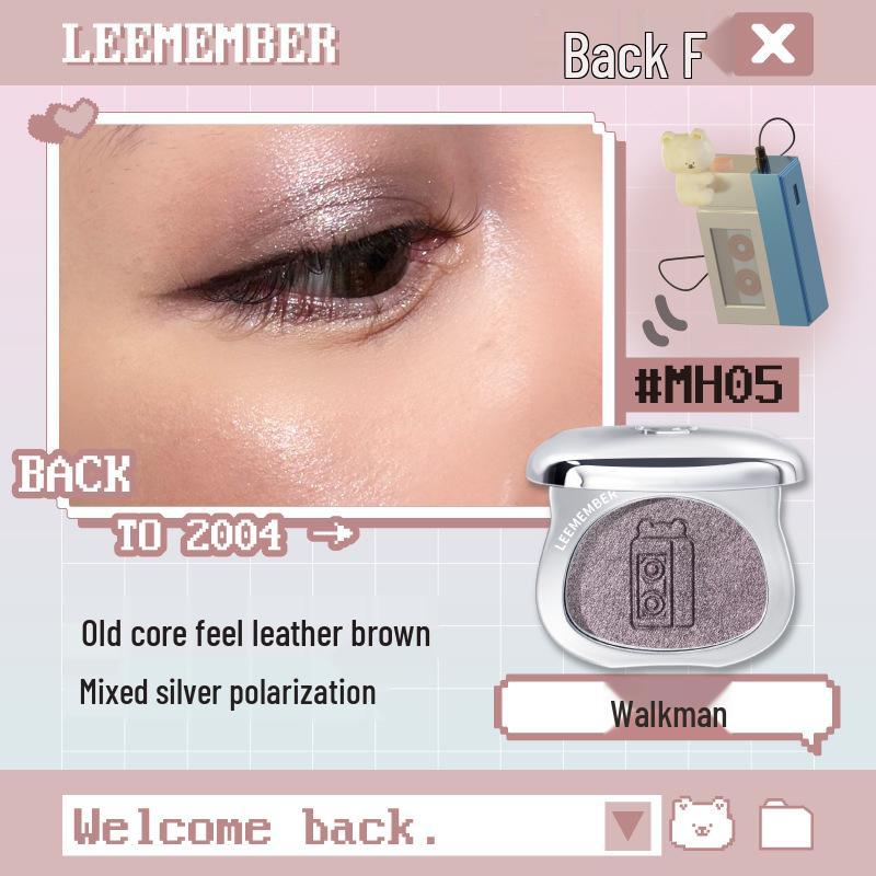 Fruit Punch Litchi Single Eyeshadow & Multi-Use Highlight Powder: Lemon Bear Dreamcore Edition