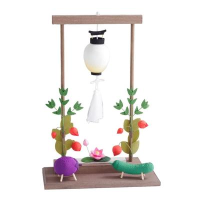 Decorațiuni Chirimen Obon, Decorațiune Ramă, Cal Spirit, Păpălău, Decorațiune Obon, Consumabile Obon, Set Decorațiune Cal Spirit, Hozuki,