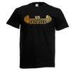 Adults No Excuses Weightlifter Body Builders Gym Workout Unisex Black TShirt