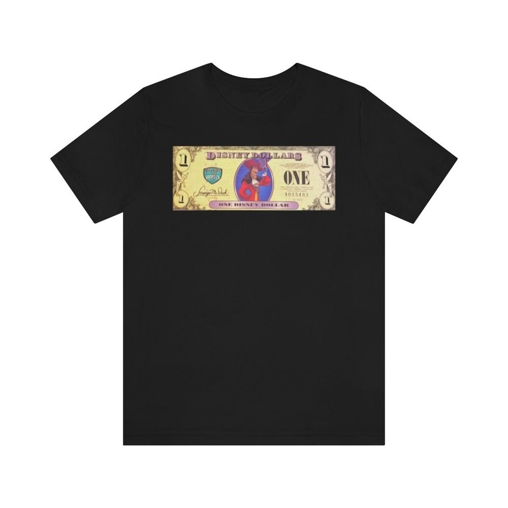 Tee DISNEY DOLLARS VILLIANS HOOK Unisex T-Shirt S