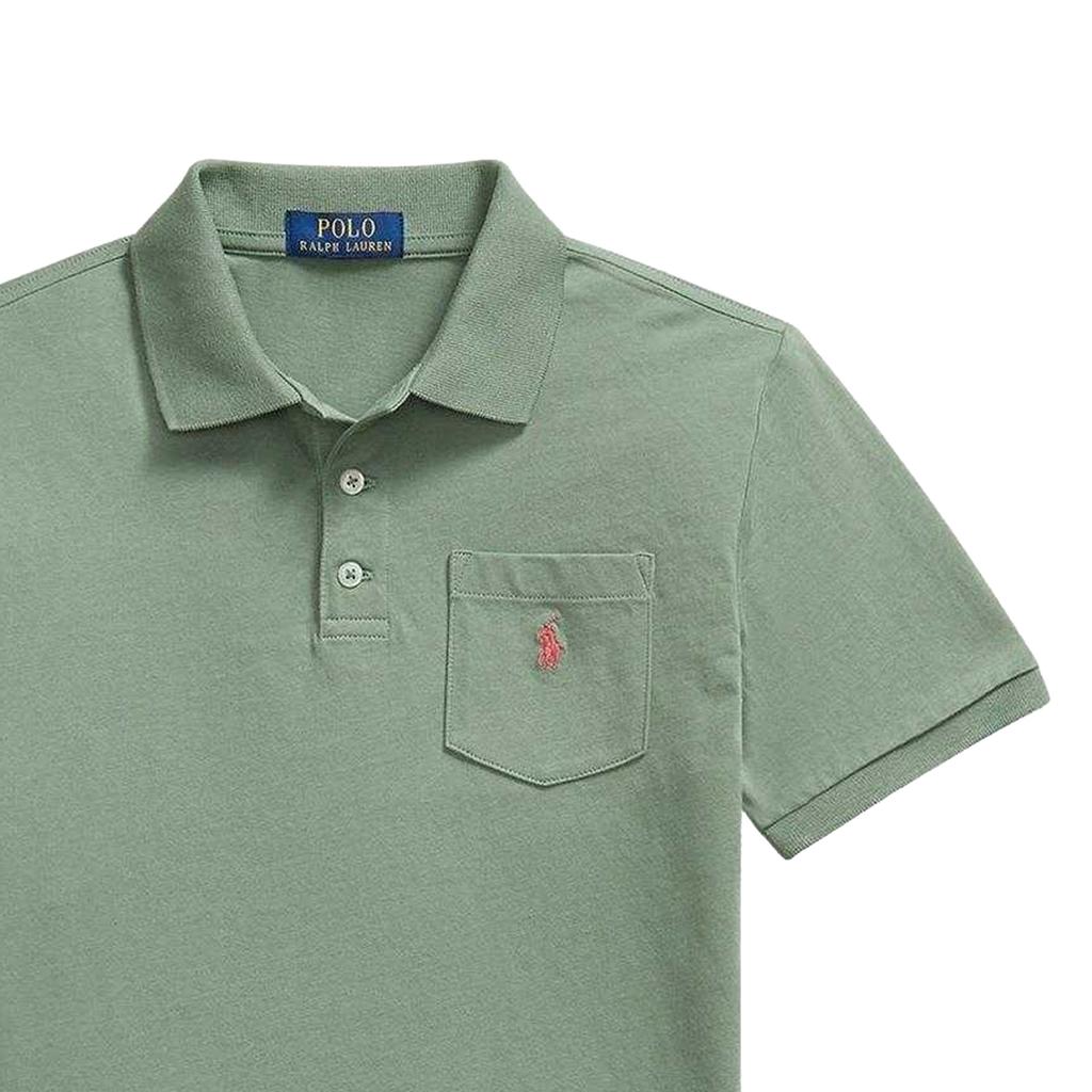 Ralph Lauren Kinder Brusttaschen Poloshirt