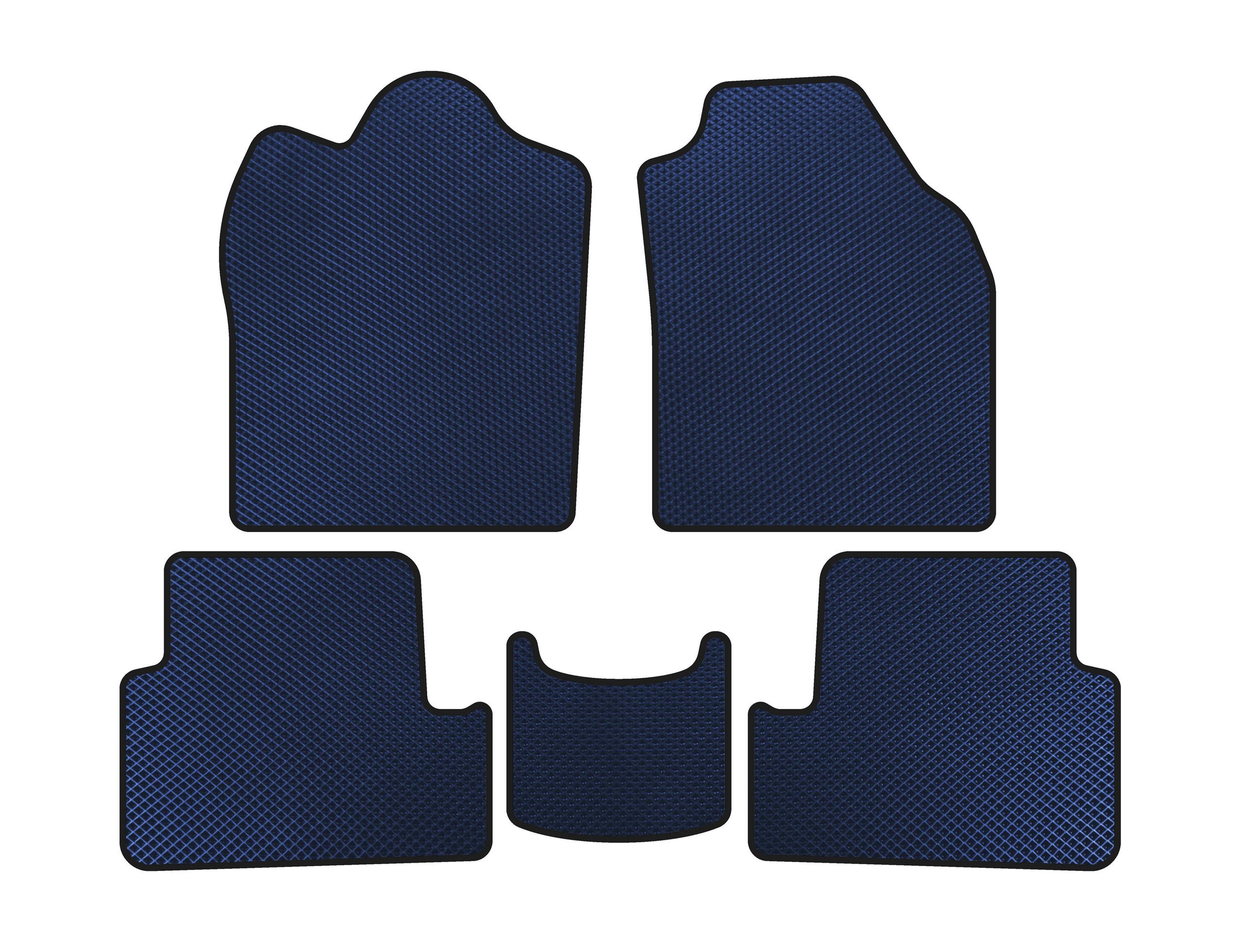 

EVA mats (2009-2012, Blue) for Ford Connect