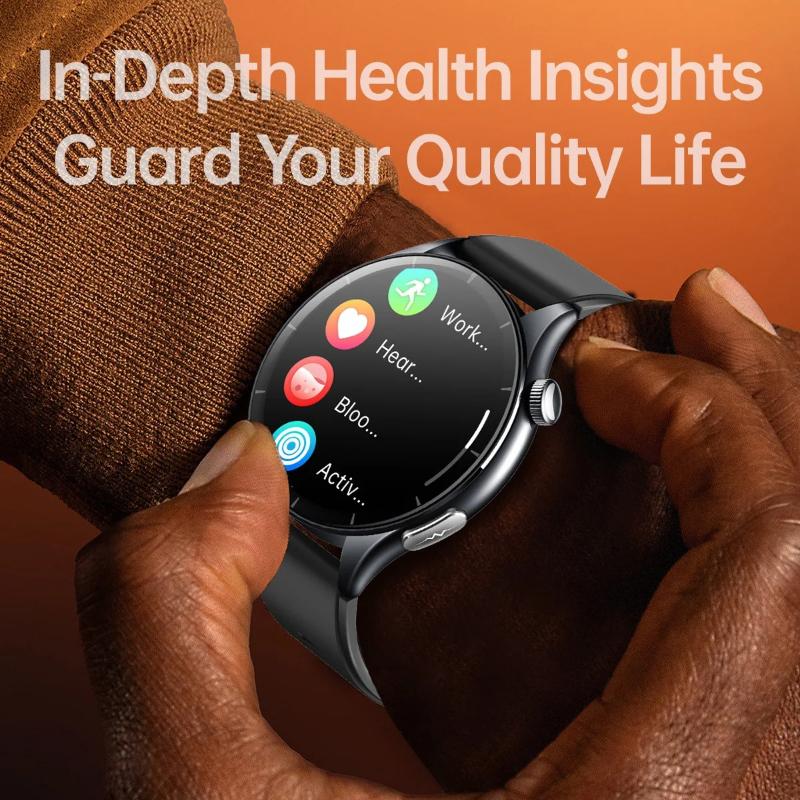 2026 New High End Health Smartwatch Blood Lipids ECG+NFC Uric Acid Heart Rate Emotion Detection Heart Health Analysis Blood Oxygen Monitor Watch