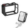 Camera Cage Suitable for Action 5Pro 4 3 Camera Housing Frame Case Metal Protective Video Rig Magnetic Quick Release 1Celsius4 Inch Thread