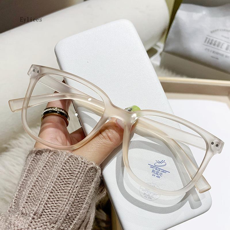 

Unisex Transparent Prescription Eyeglasses Trend Optical Grade Spectacles Vision Care Eye Glasses Anti-Blue-Ray Myopia Glasses 0 to -4.0 0