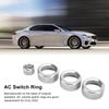 AC     Volume Knob Cover Aluminium Alloy Stylish Perfect Fit Replacement for   2022