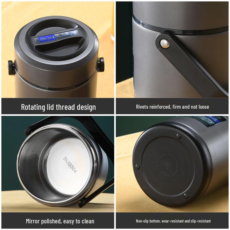 Portable 304 Stainless Steel Insulated Food Jar