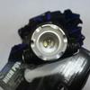 Portable Dual LEDs Zoom White + UV Light Headlamp Battery Powered Blacklight