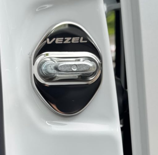 

TADOKAPATU VEZEL-MGY Honda New Vezel Striker Cover, Door Lock Cover, Plating, Accessories, Interior Parts, серебряный