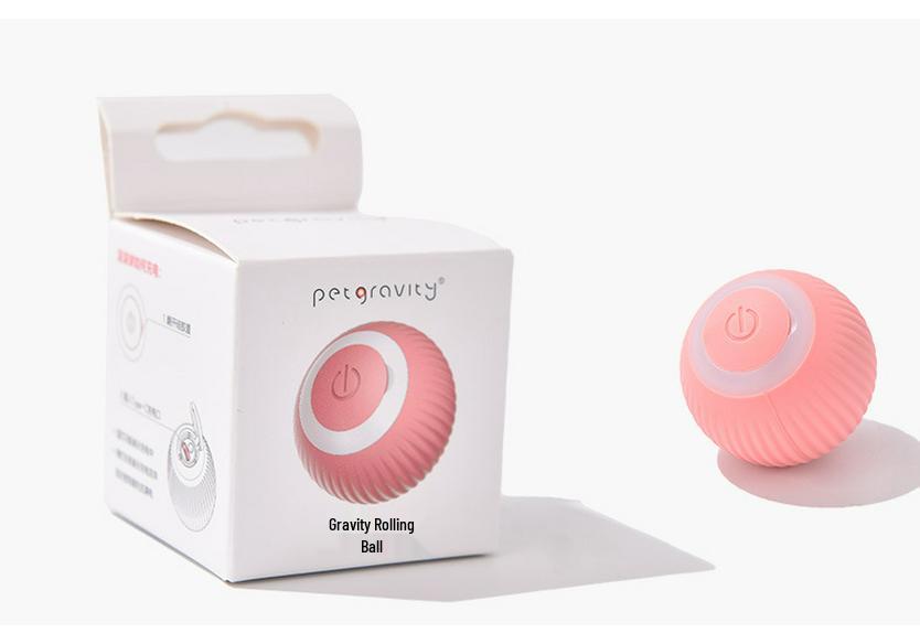 Gravity Rechargeable Electric Pet Toy Ball for Cats and Dogs: Smart Self-Entertainment Toy