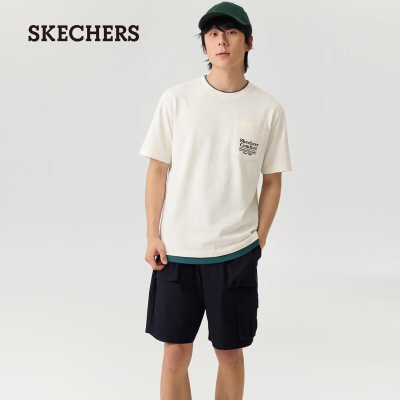 Skechers Men's Classic Knit Short-Sleeve T-Shirt