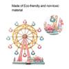 3D Cartoon Holzpuzzle Riesenrad Puzzlespiel für Kind Kind Lernspielzeug