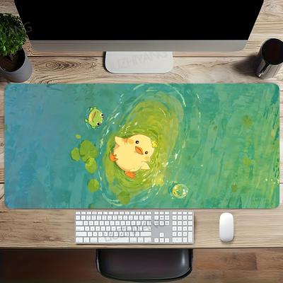 Cute Duck Mouse Pad Large Computer Office Game Table Mats XXL Rubber Antislip Gaming Keyboard Mousepads Long XL Desk Pads X
