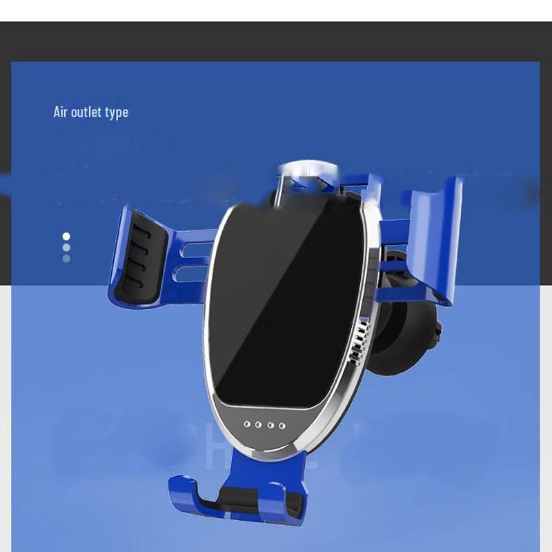 Support de téléphone de voiture avec capteur de gravité en alliage d'aluminium