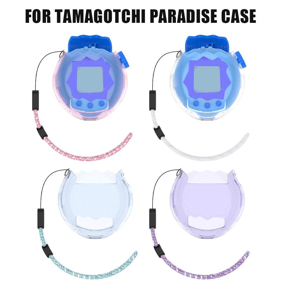 For Tamagotchi Paradise Case Transparent All Inclusive Protective Shell Dustproof Cover Electric Pet Protector Case Accessories
