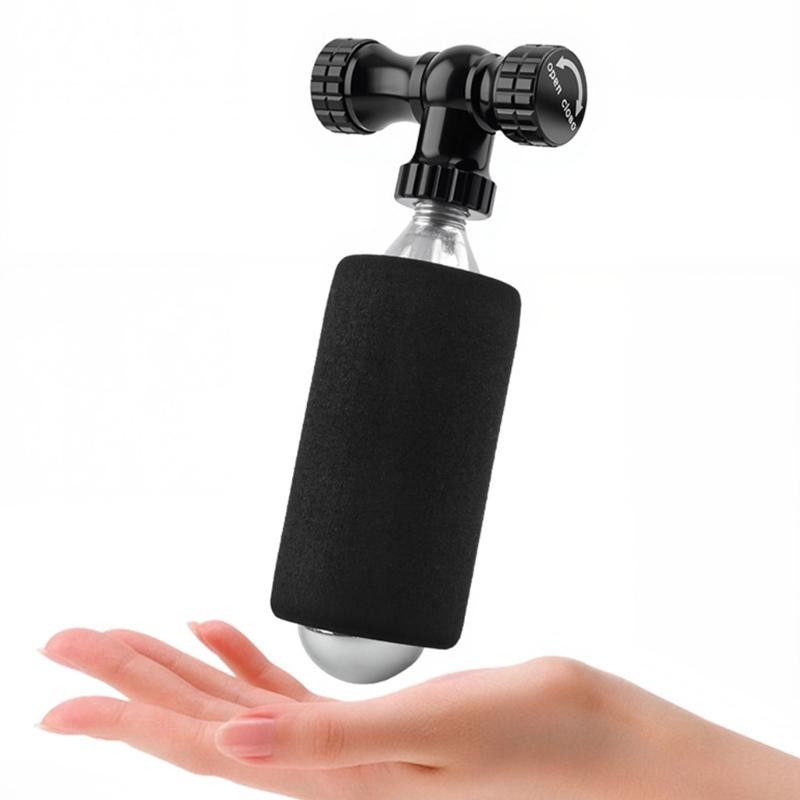 Bicycles CO2 Inflator Head Bikes Inflation Valves Head Knob Inflation Nozzle Bikes Fast Inflation Valves Accessories