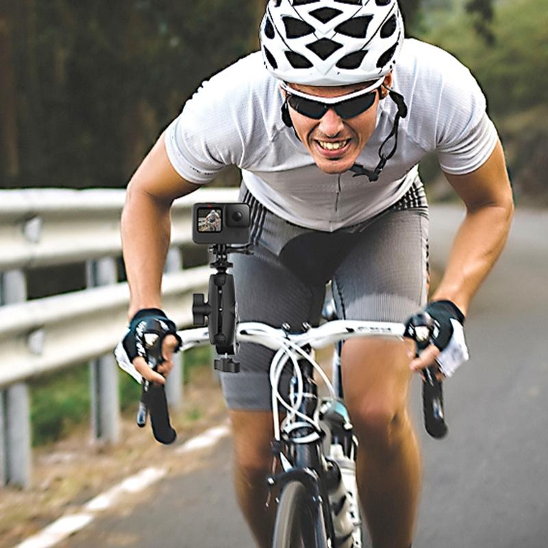 Secure Mount Bracket for Action Cameras Clamp Mount Enhances Filming Experience Easy to Use Recording Solution