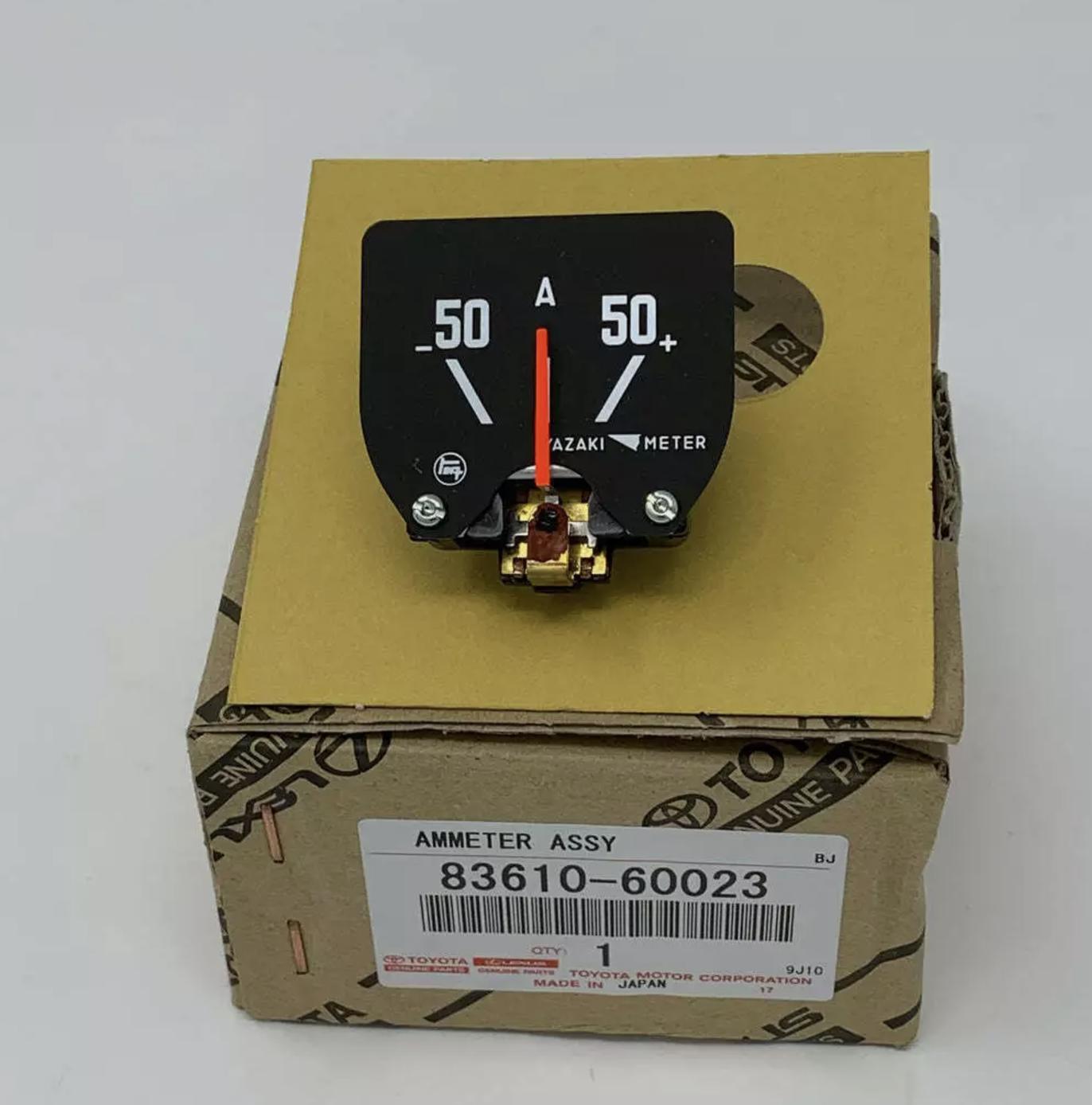 

Оригинальный амперметр Toyota в сборе 83610-60023 Land Cruiser 1979-1984